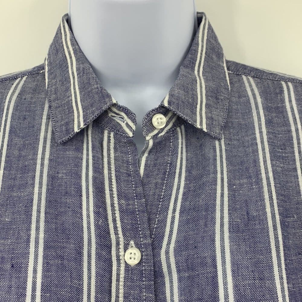 Rails Sydney Artic Stripe Button Up‎ Top Sz XS - Thumbnail 5