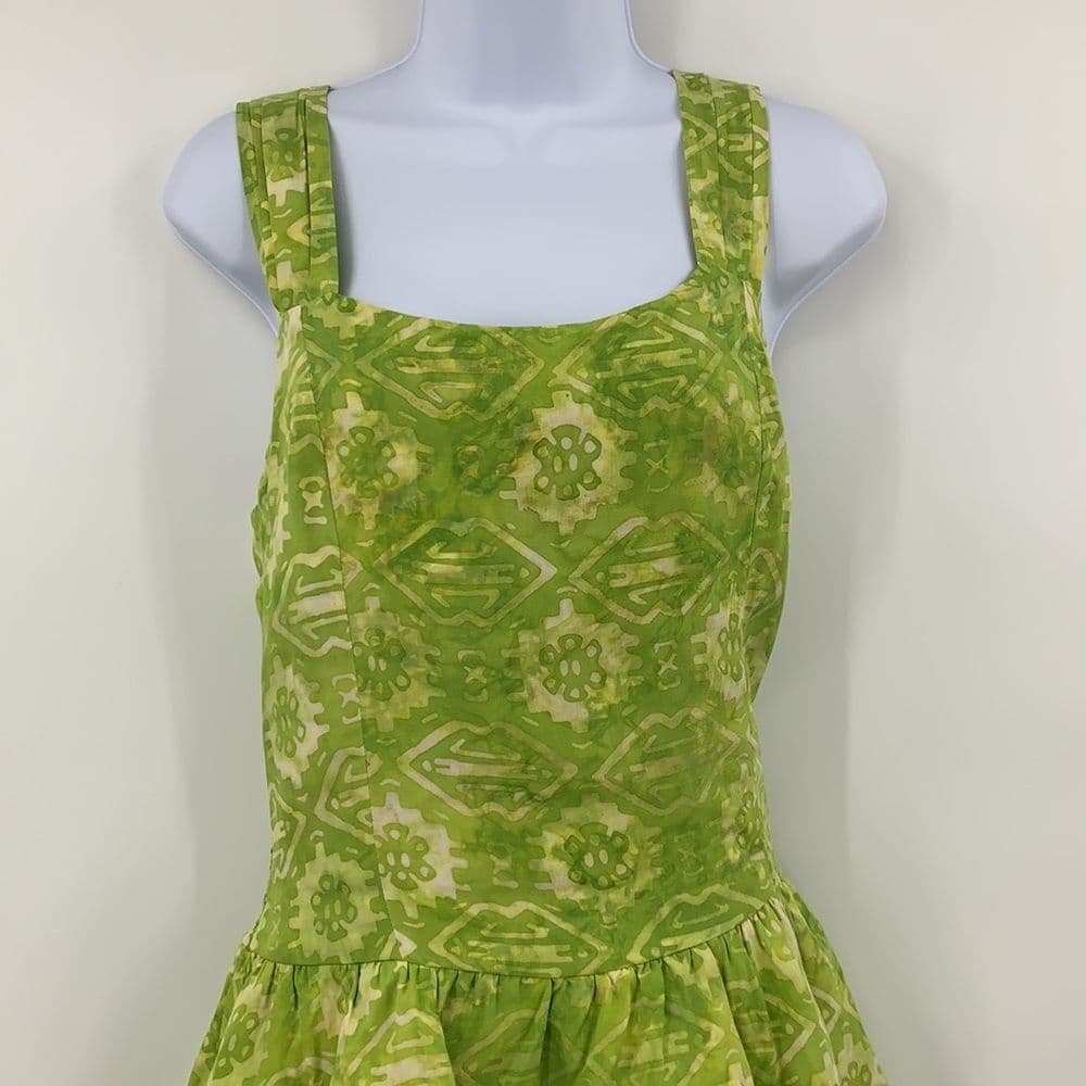Hi Tide Maui Tiered Ruffle‎ Sun Dress Sz S - Thumbnail 2