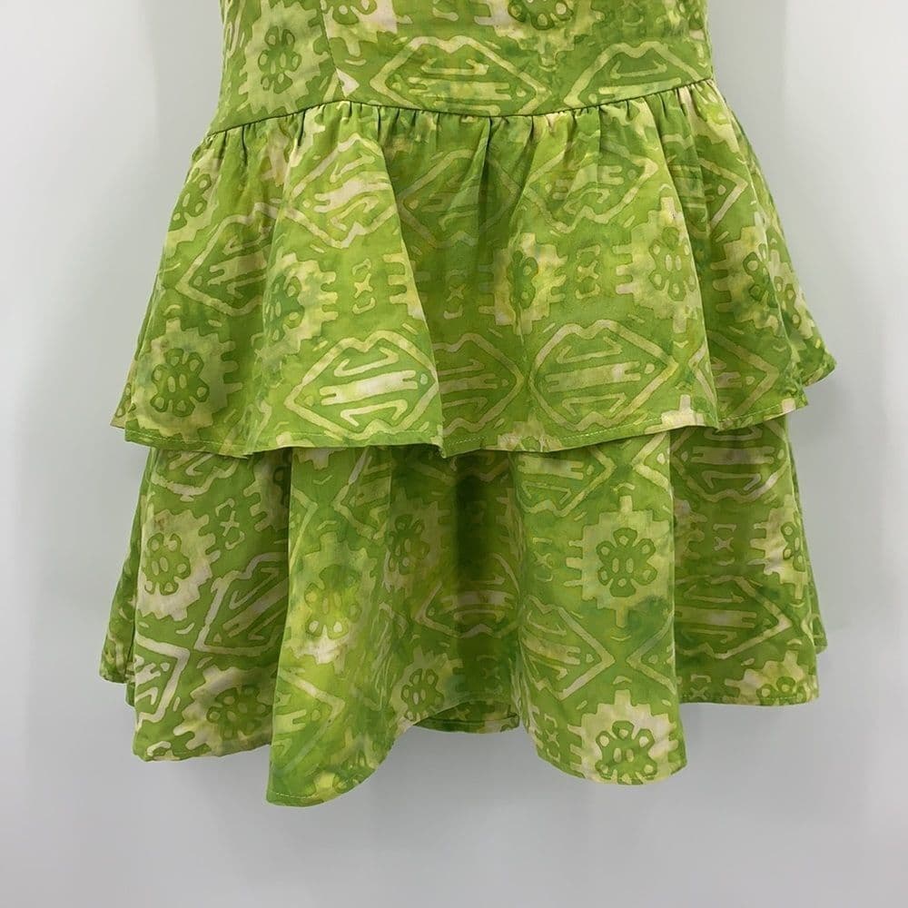 Hi Tide Maui Tiered Ruffle‎ Sun Dress Sz S - Thumbnail 3