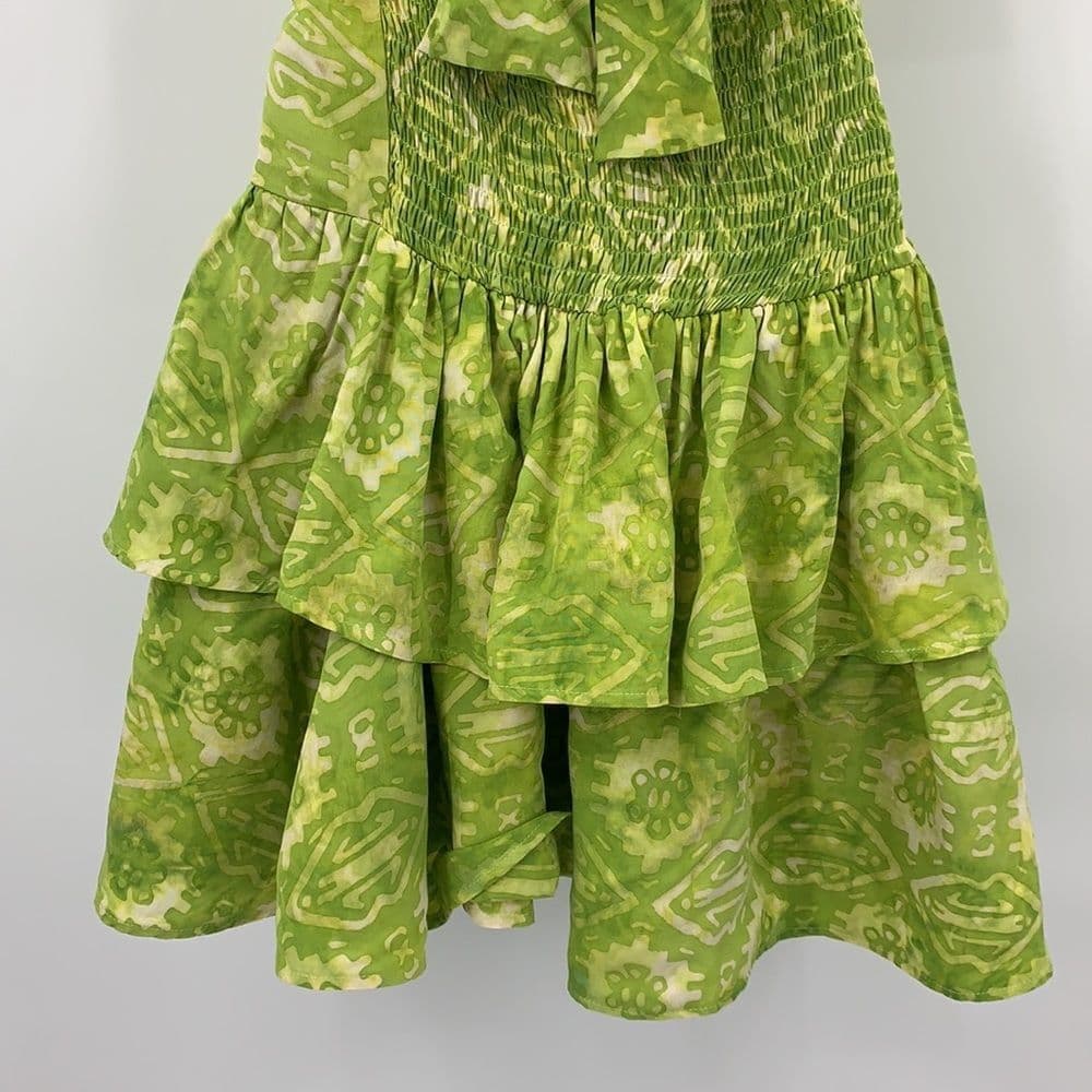 Hi Tide Maui Tiered Ruffle‎ Sun Dress Sz S - Thumbnail 6