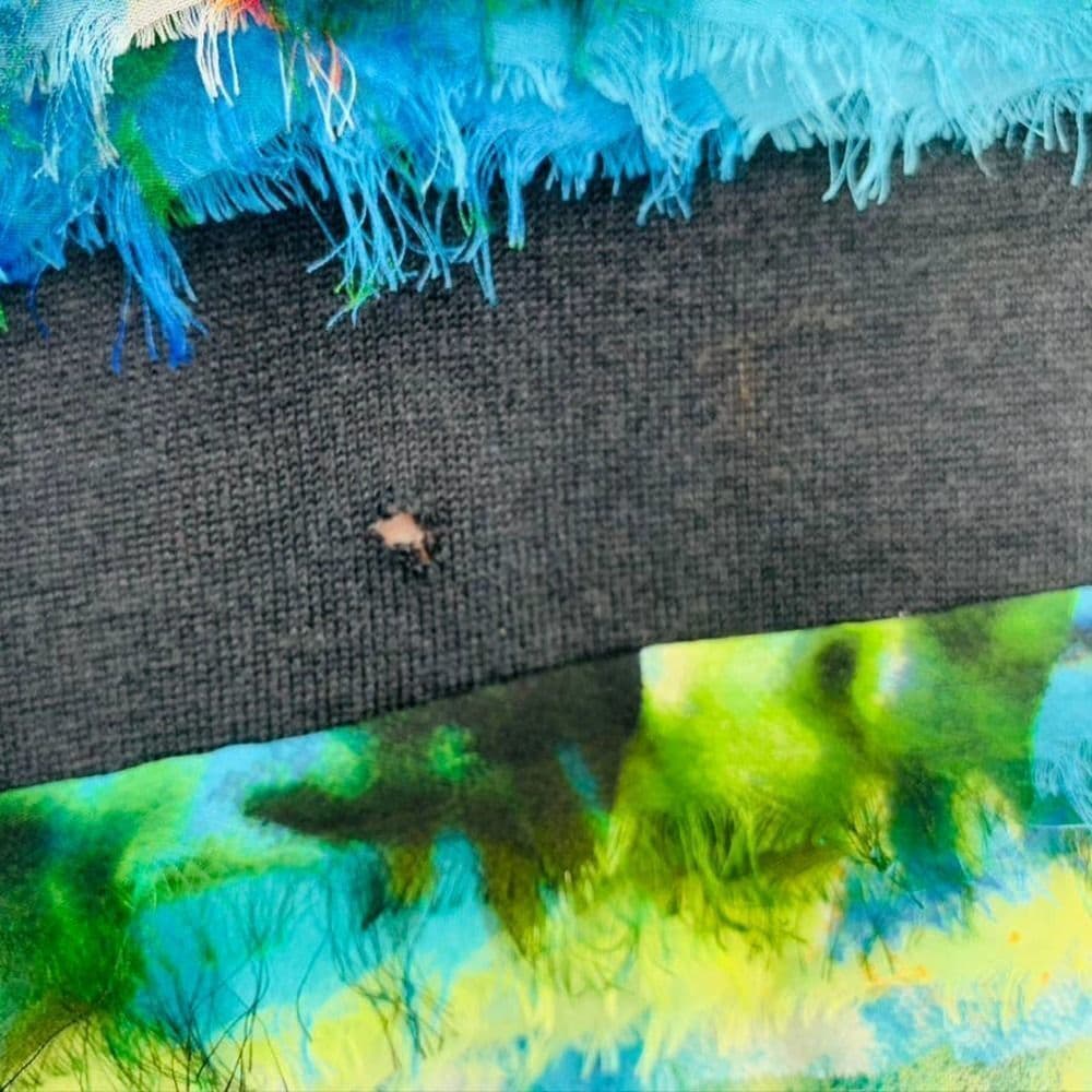 Rag & Bone Harley‎ Frayed Silk Dress Sz S - Thumbnail 4