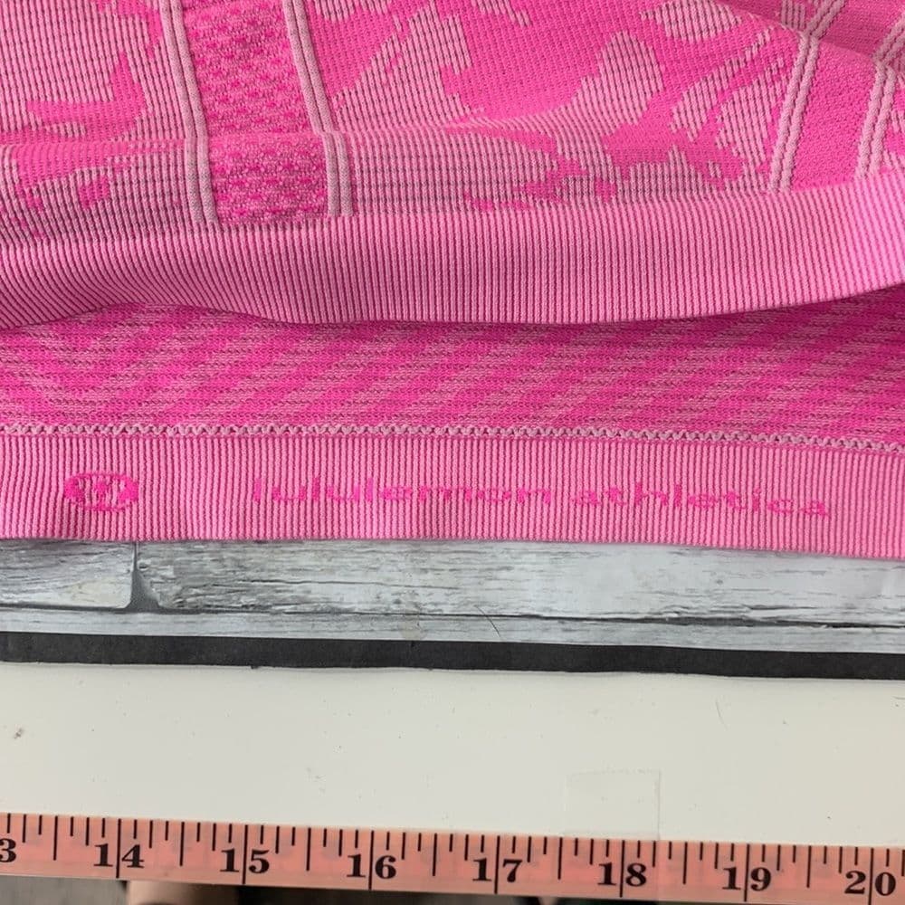 Lululemon Swiftly Tech Pink Color‎ Change Long Sleeve Sz 6 - Thumbnail 9