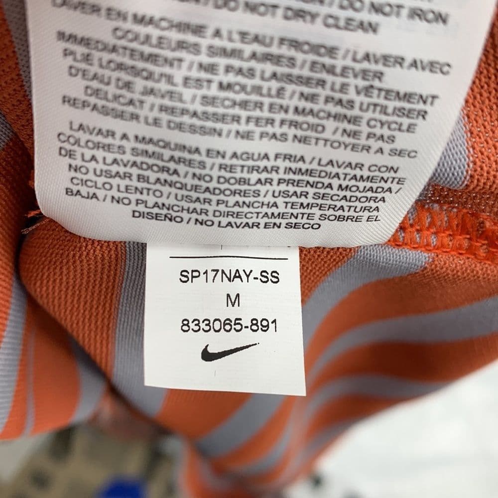 Nike Golf Standard Fit Striped Golf Polo NWT Sz M‎ - Thumbnail 10
