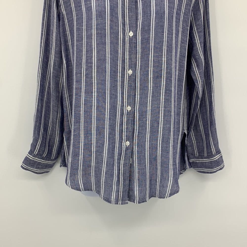 Rails Sydney Artic Stripe Button Up‎ Top Sz XS - Thumbnail 4