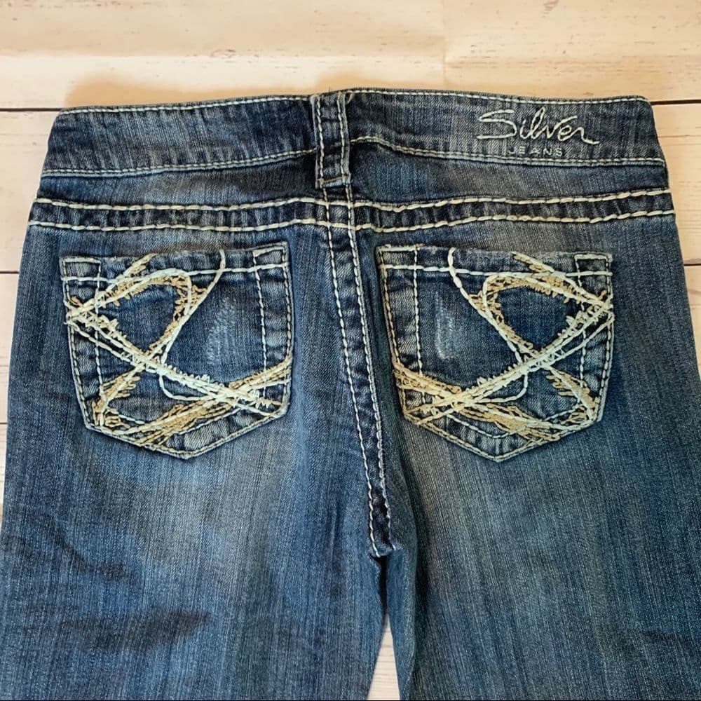 Silver Jeans Aiko Bootcut Jeans Sz‎ 26 - Thumbnail 4