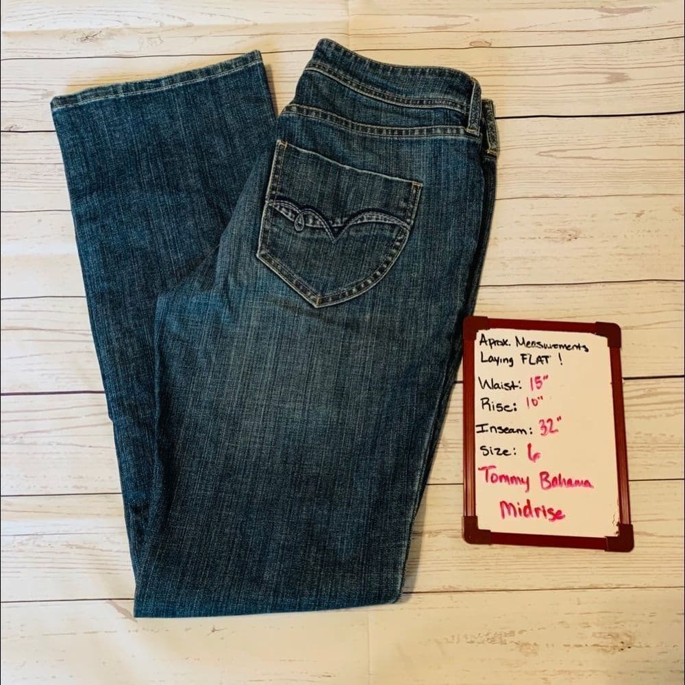 Tommy Bahama Midrise Jeans‎ Sz 6 - Thumbnail 7
