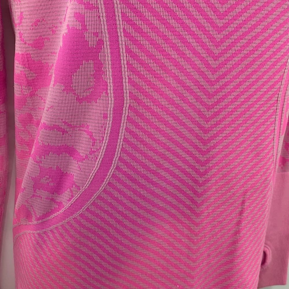 Lululemon Swiftly Tech Pink Color‎ Change Long Sleeve Sz 6 - Thumbnail 2