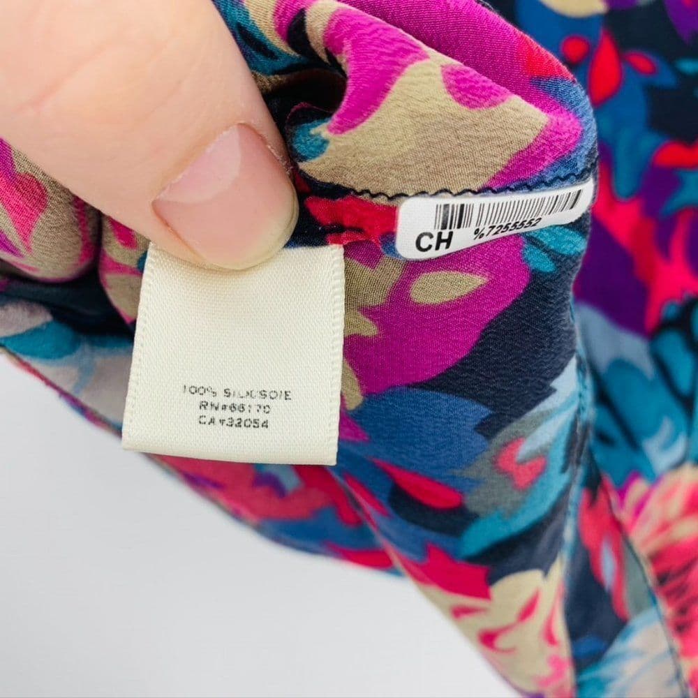 Moulinette Soeurs Floral Sleeveless‎ Top Sz 0 - Thumbnail 4