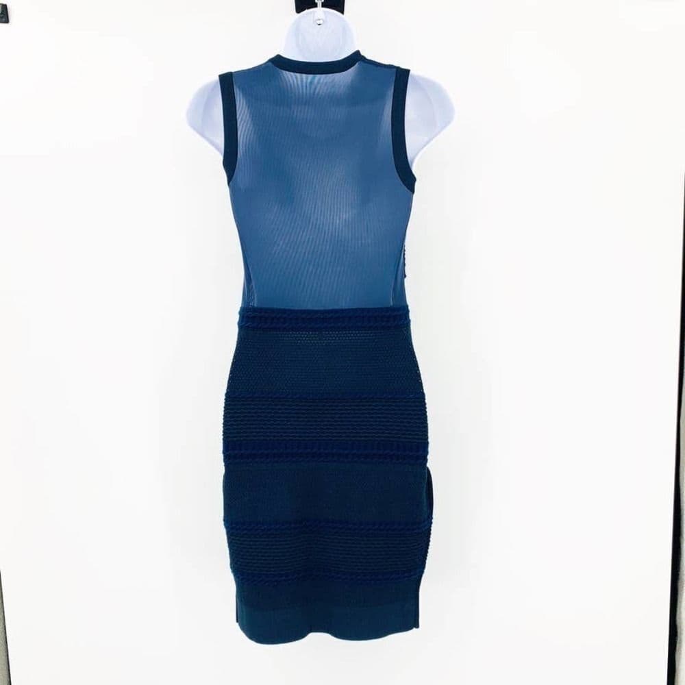 Rag & Bone Navy Mesh Dress‎ Sz XS - Thumbnail 5