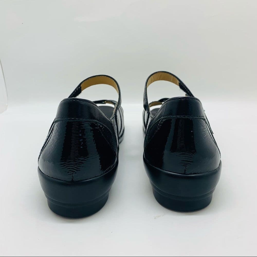 Ziera Black Sandal Comfort Shoe Sz‎ 37 - Thumbnail 4