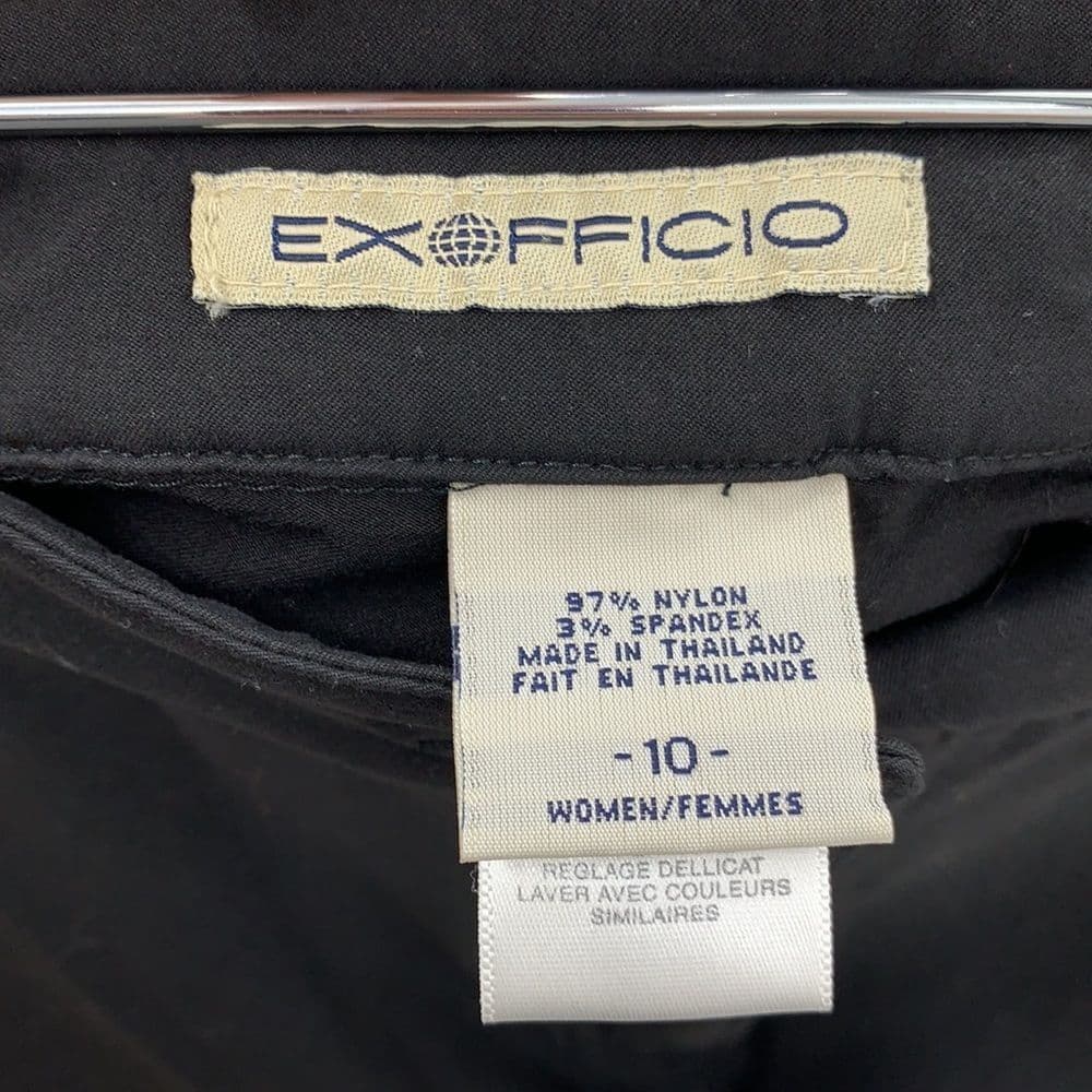 Exofficio Shorts Black Sz 10‎ - Thumbnail 7