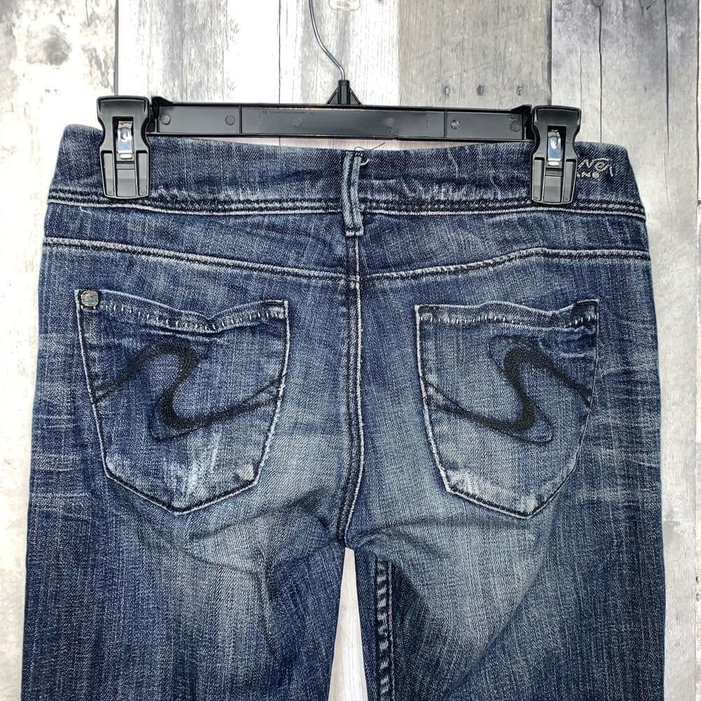 Silver‎ Trinity Jeans Size 26 - Thumbnail 2