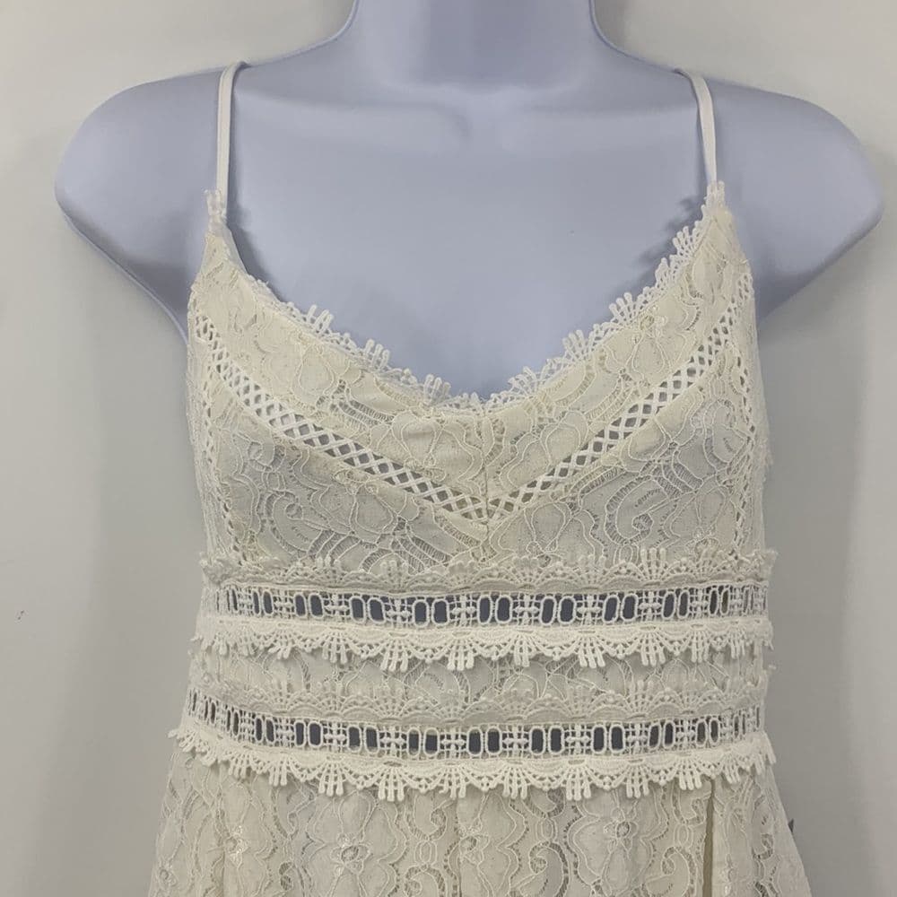 NSR Provance Stretch Lace Mini Dress Sz‎ XL NWT - Thumbnail 2