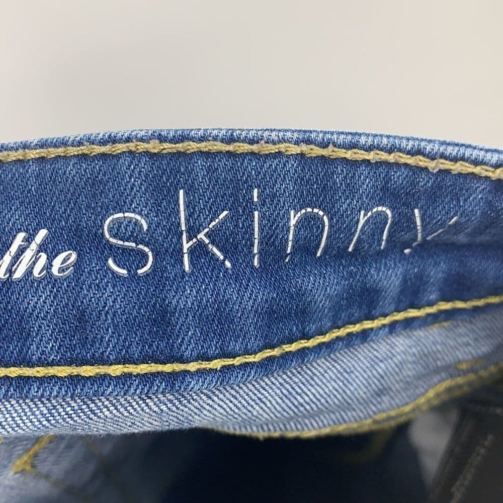 7 For All Mankind Girls The Skinny Jeans Sz 7‎ - Thumbnail 7