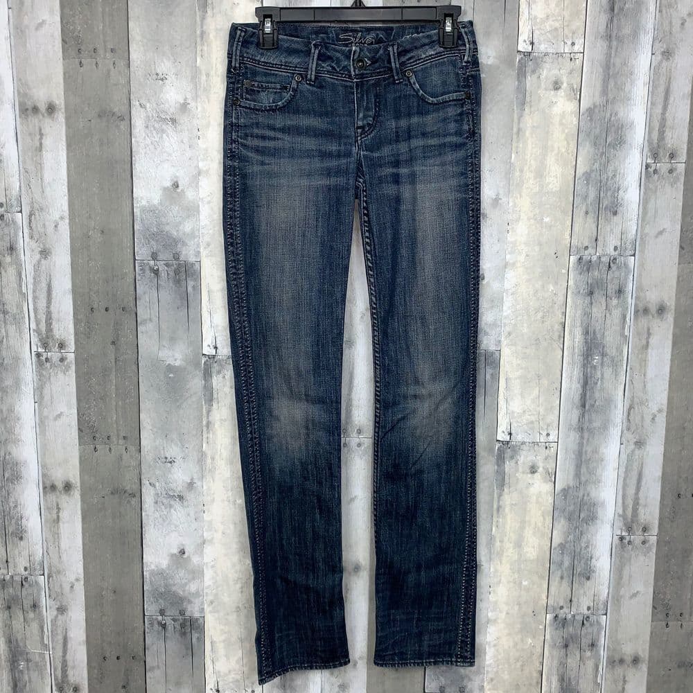 Silver‎ Trinity Jeans Size 26 - Thumbnail 3
