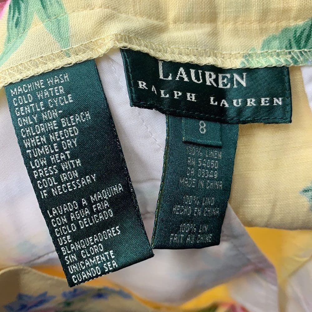 Lauren Ralph Lauren Vintage Shorts Sz 8‎ - Thumbnail 5