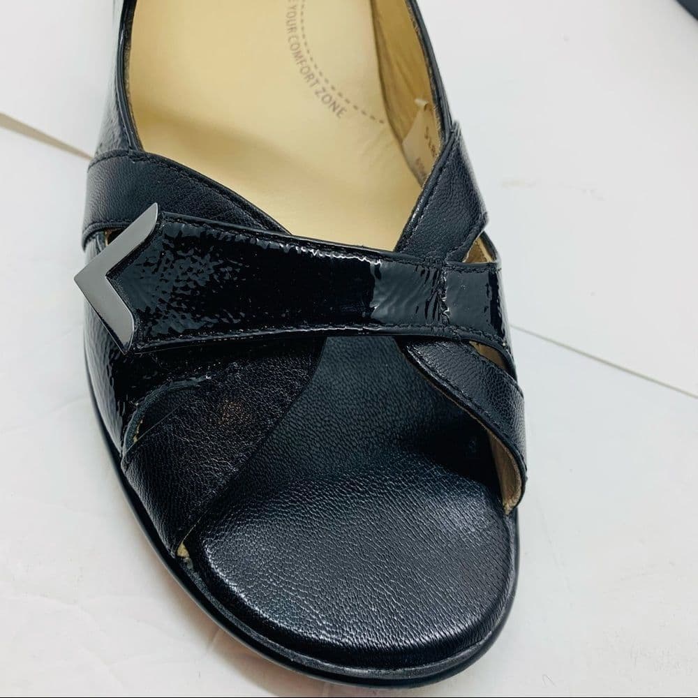 Ziera Black Sandal Comfort Shoe Sz‎ 37 - Thumbnail 10