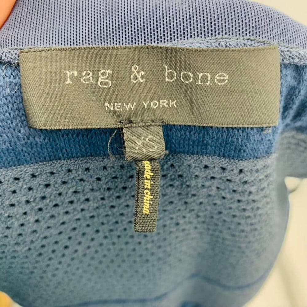 Rag & Bone Navy Mesh Dress‎ Sz XS - Thumbnail 8