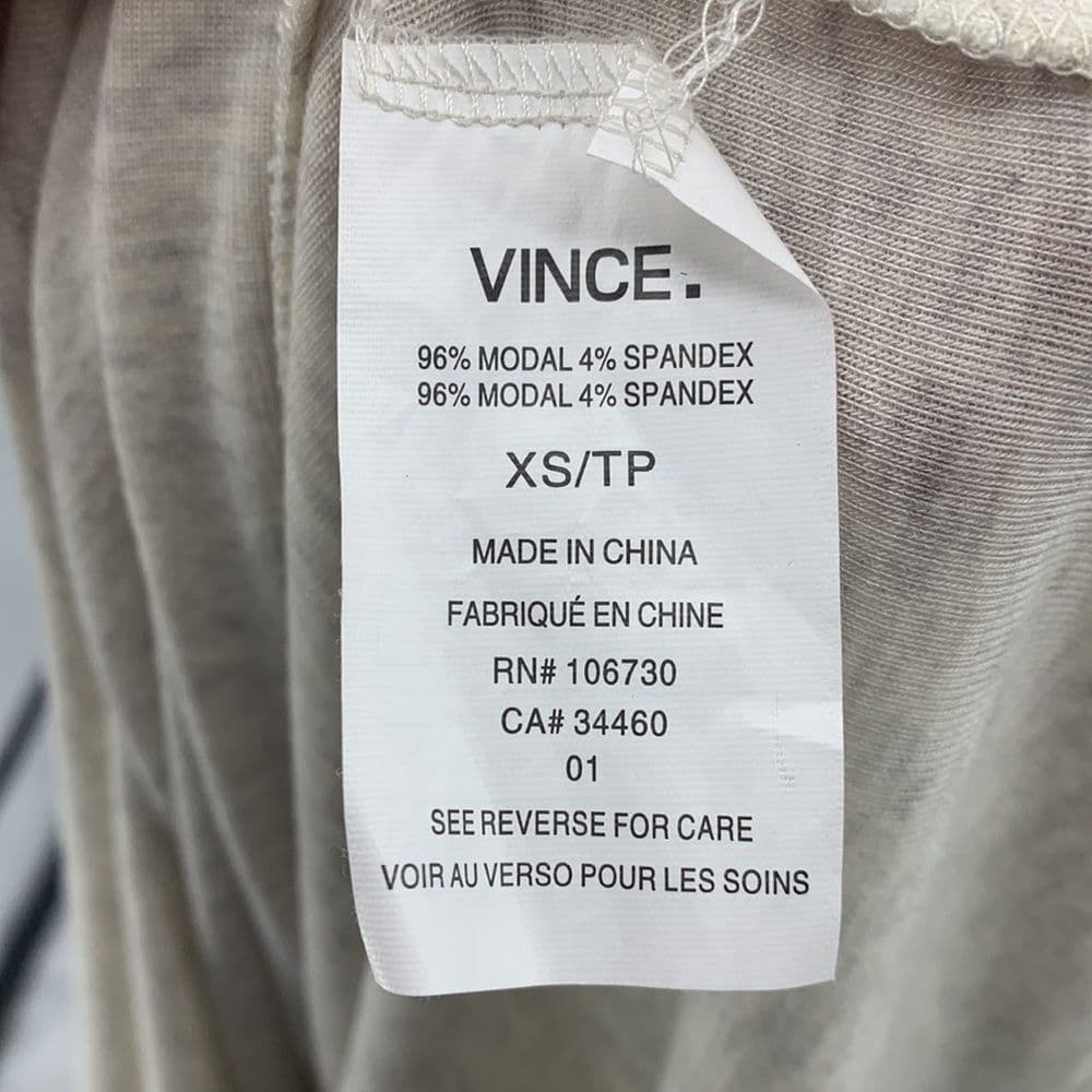 Vince Cream Heather‎ Top Sz XS - Thumbnail 6