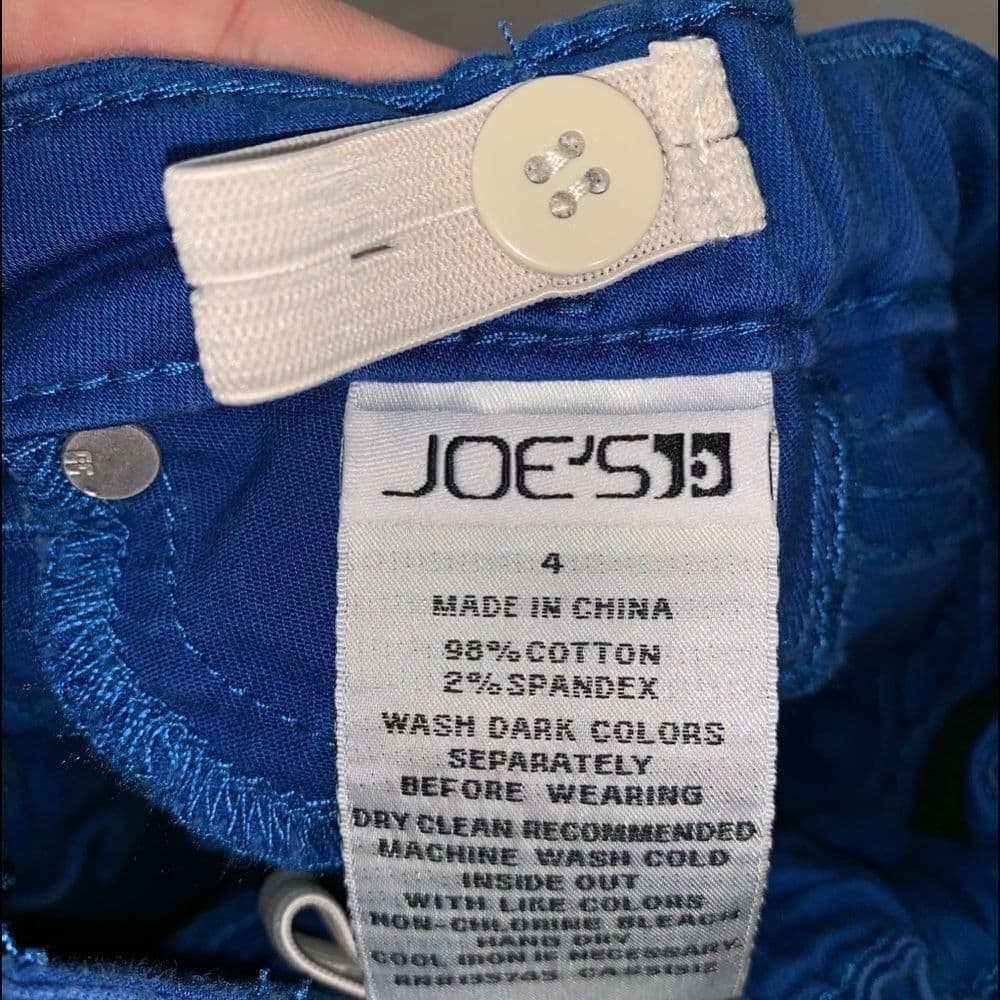 Joe’s Girls Ever Blue‎ Pants Size 4 - Thumbnail 5