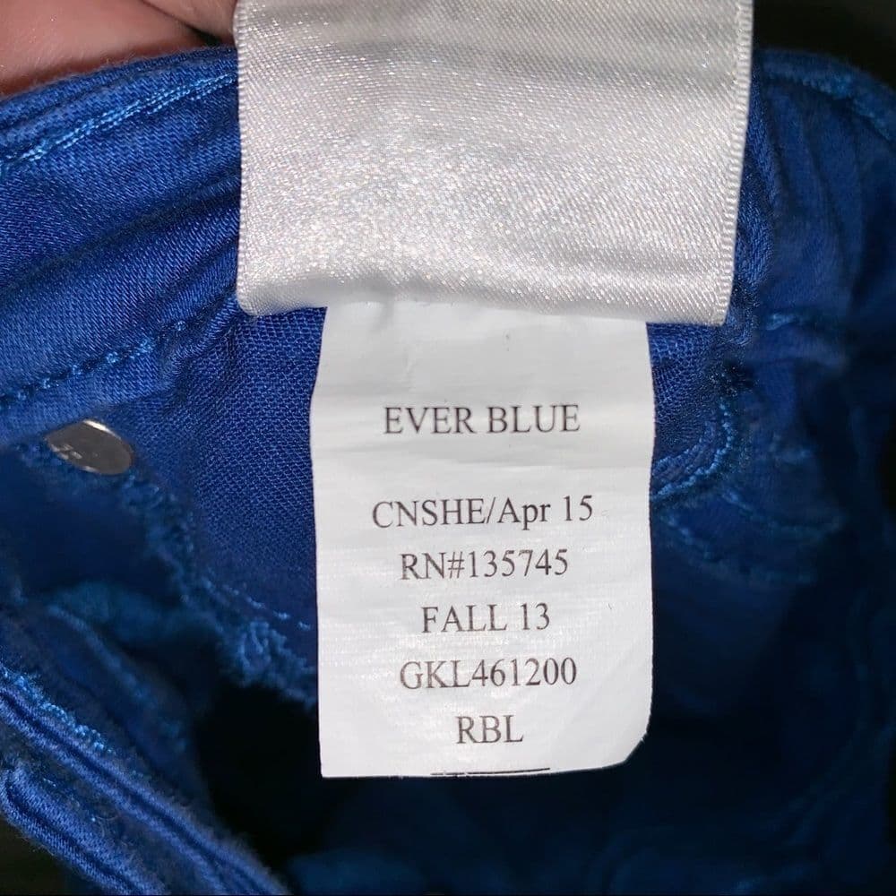 Joe’s Girls Ever Blue‎ Pants Size 4 - Thumbnail 6