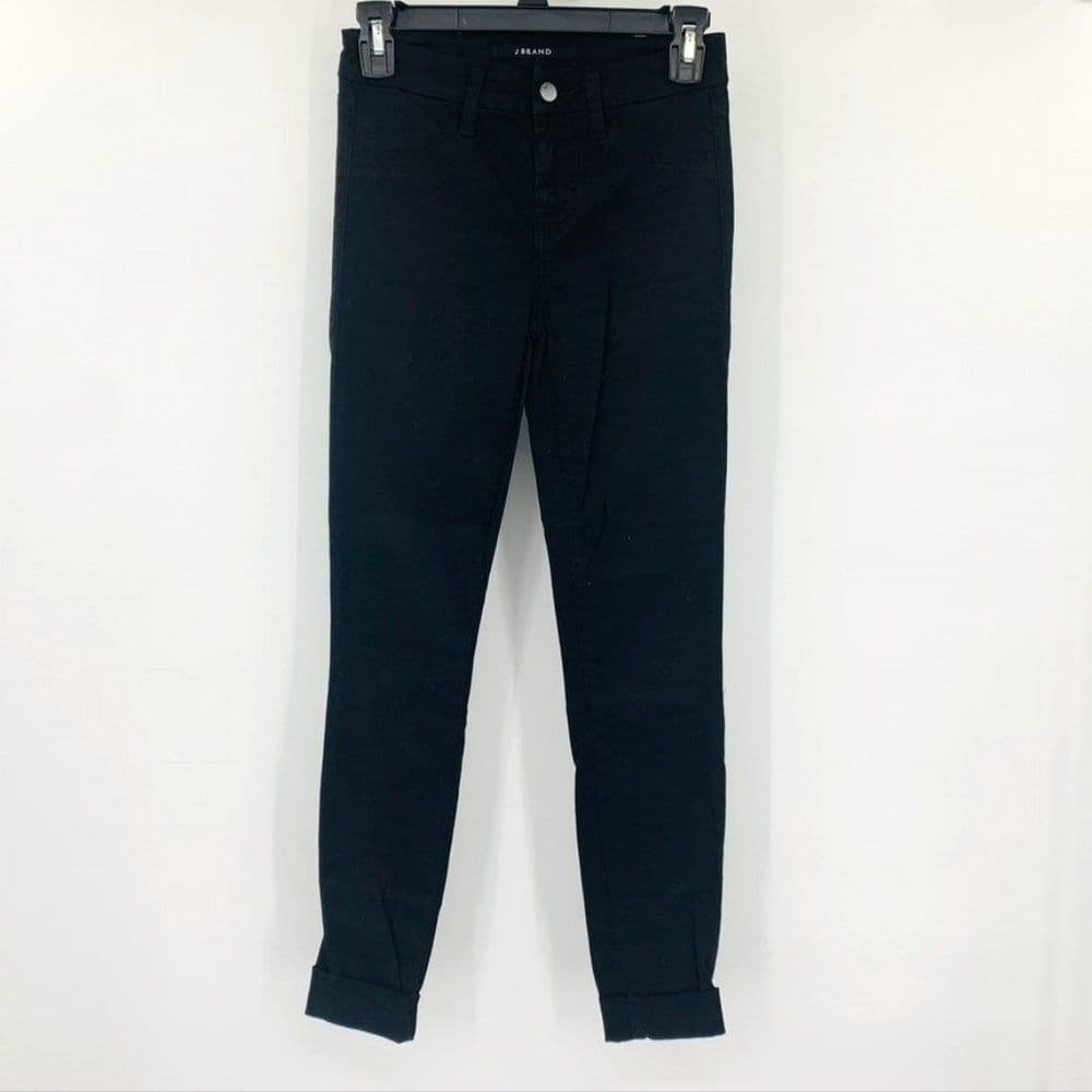 J Brand Anja Black‎ Skinny Pants Sz 23