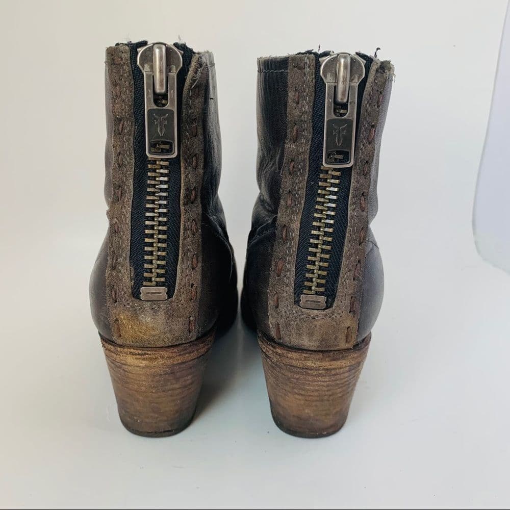 Frye Heeled Booties Sz‎ 6.5 - Thumbnail 4
