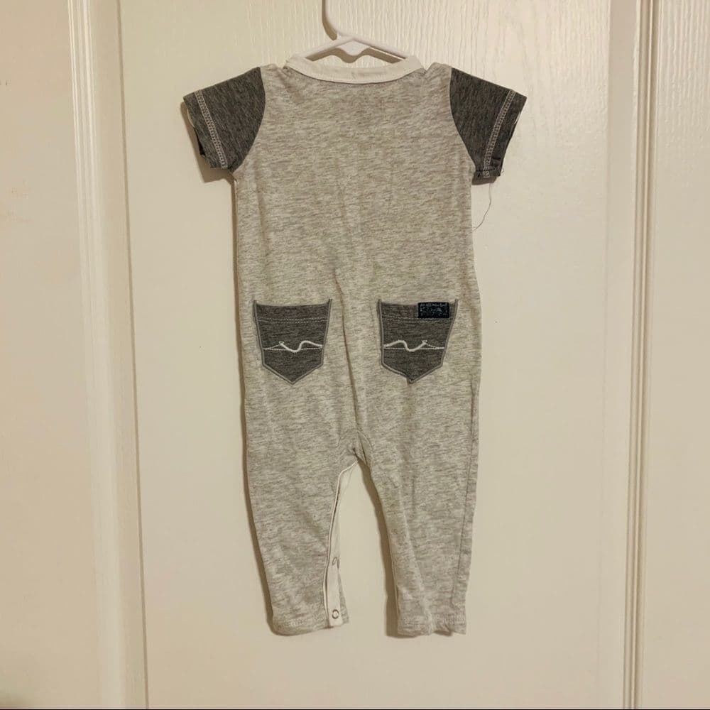 7 For All Mankind‎ 3-6M Playsuit - Thumbnail 4