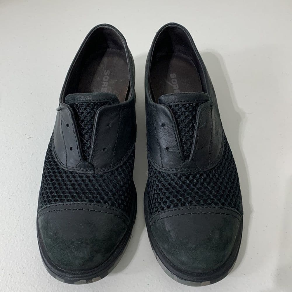 Sorel Major Oxford Black Mesh Sz 6.5‎ - Thumbnail 2
