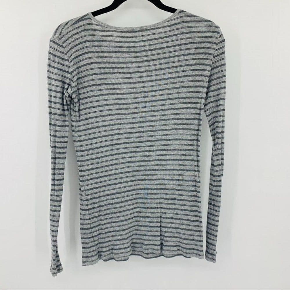 Vince Long Sleeve Striped Top Sz M‎ - Thumbnail 3