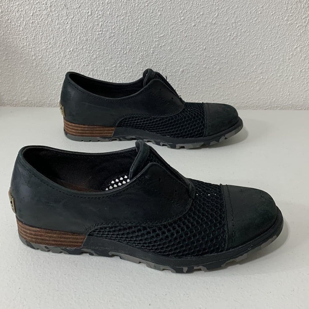 Sorel Major Oxford Black Mesh Sz 6.5‎ - Thumbnail 3