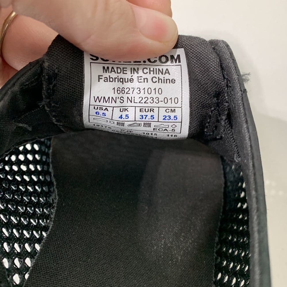 Sorel Major Oxford Black Mesh Sz 6.5‎ - Thumbnail 8