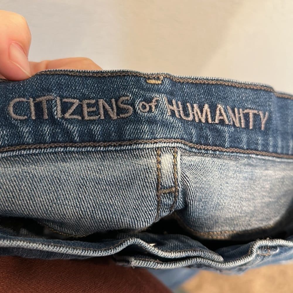 Citizens of Humanity Avedon Stick Skinny‎ Leg Crop Sz 25 - Thumbnail 4