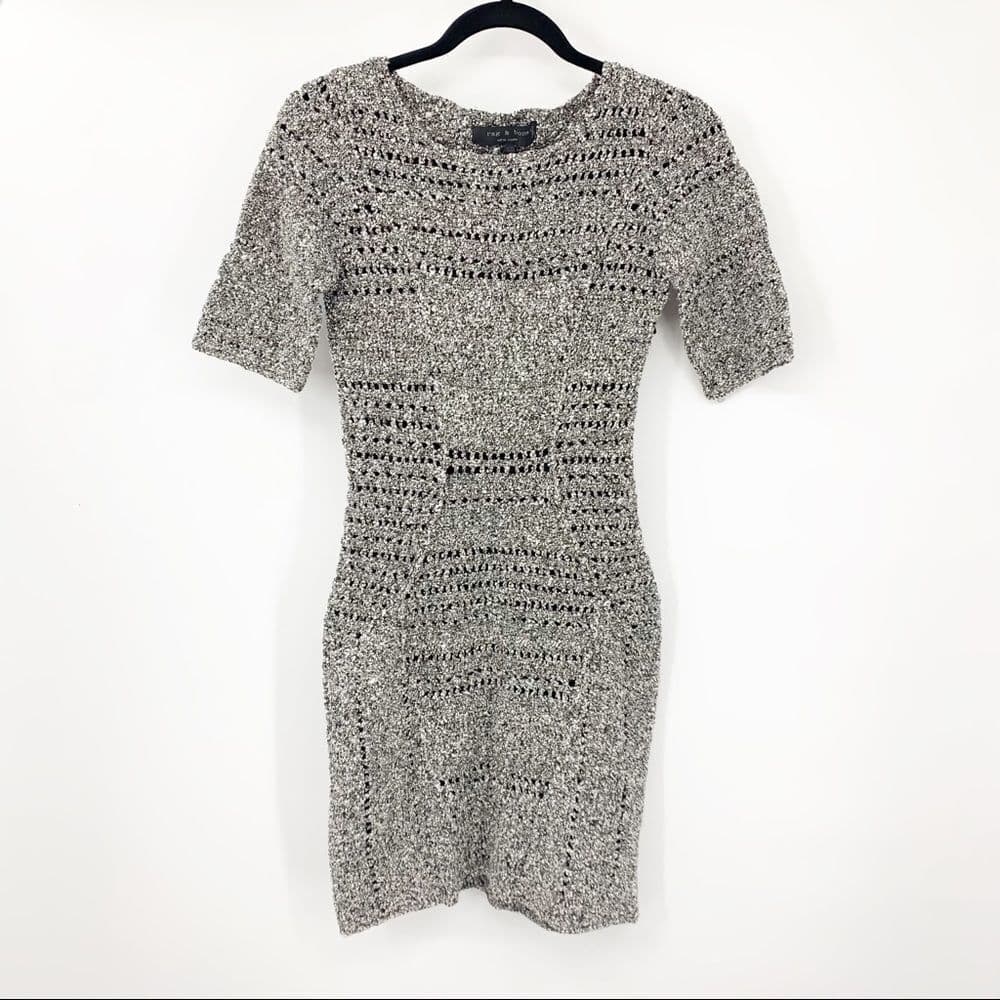 Rag & Bone Hart Knit Sweater Dress XS‎ - Thumbnail 2