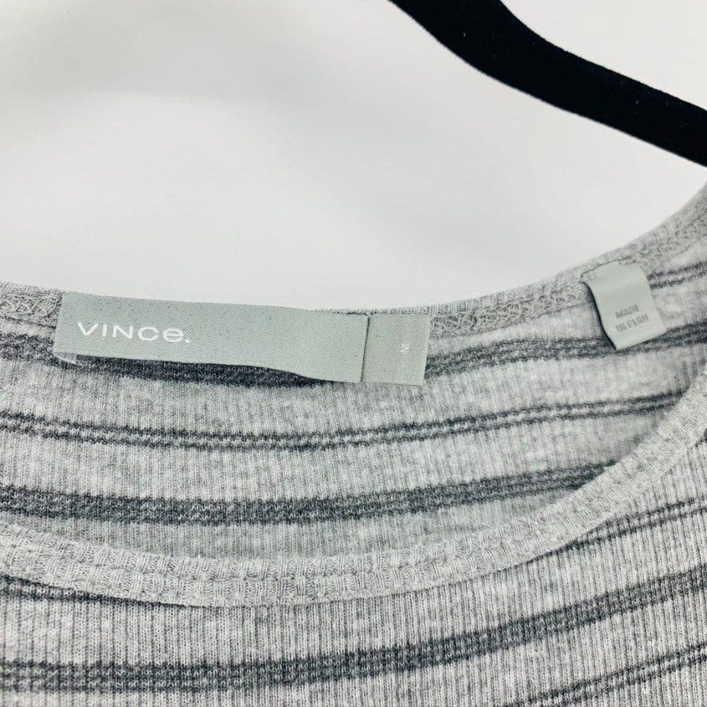 Vince Long Sleeve Striped Top Sz M‎ - Thumbnail 2