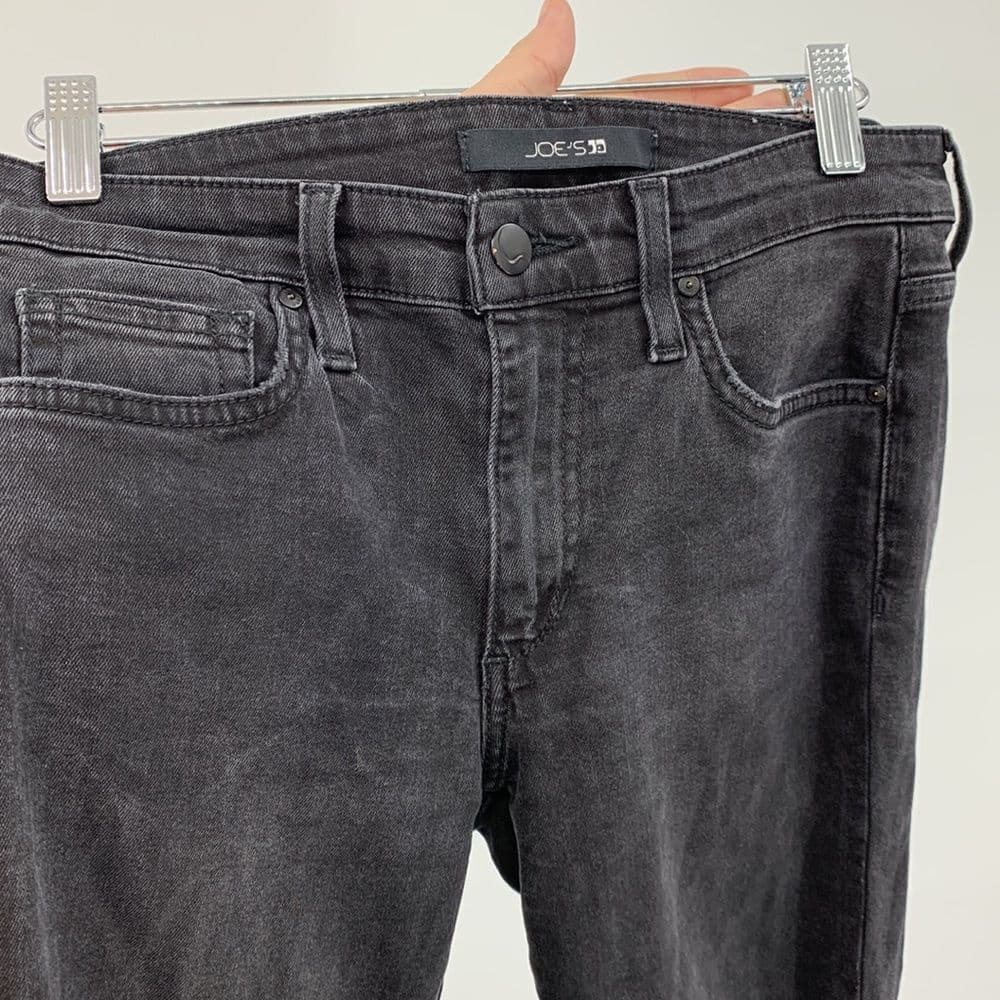 Joe’s Jeans Black‎ Denim Skinny Ankle Jeans Sz 27 - Thumbnail 4