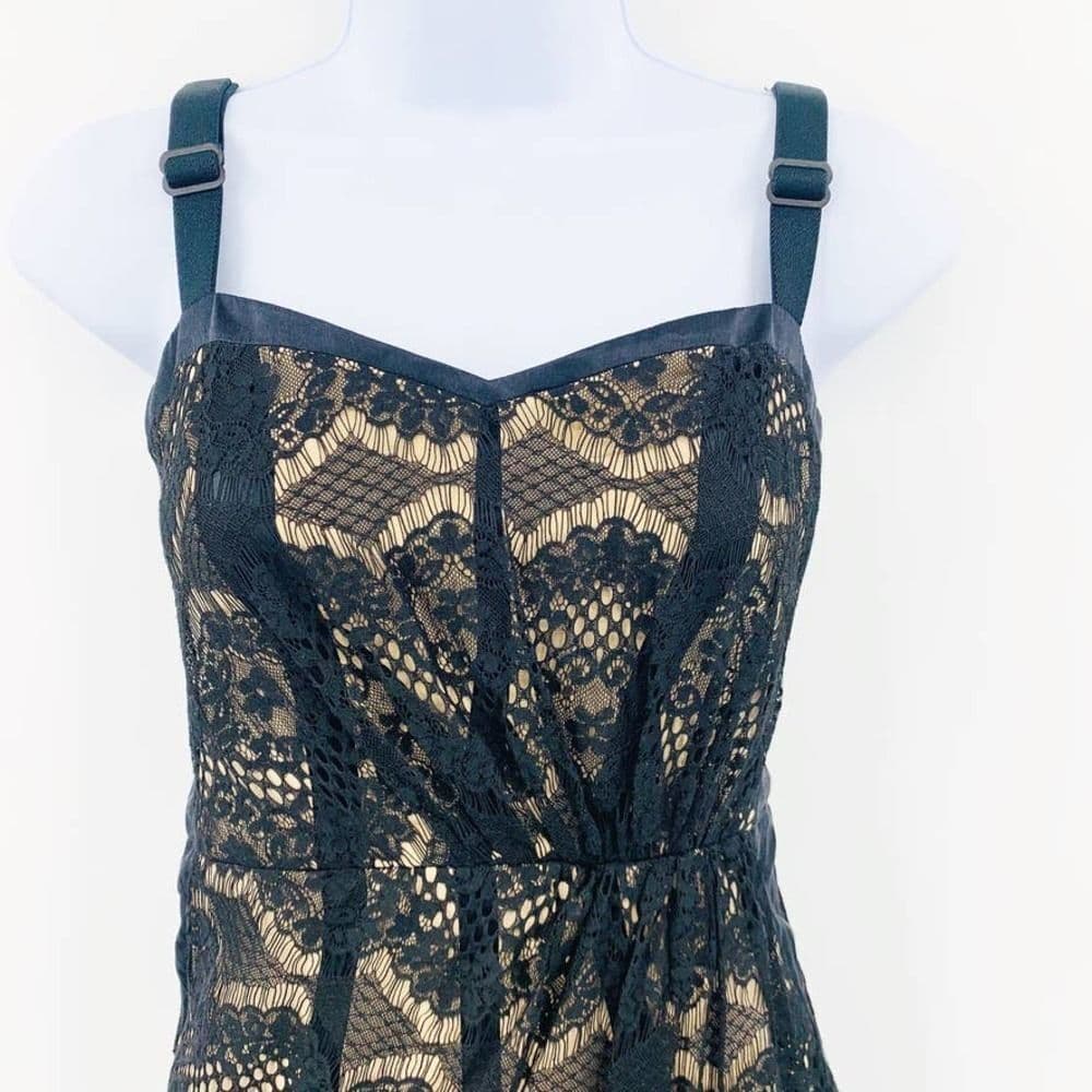 Rag & Bone Hadleigh‎ Black Lace Dress - Thumbnail 3