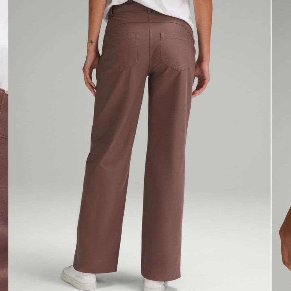 Lululemon City Sleek 5 Pocket High-Rise Wide-Leg Pant Full Length *Light Utilite - Thumbnail 7