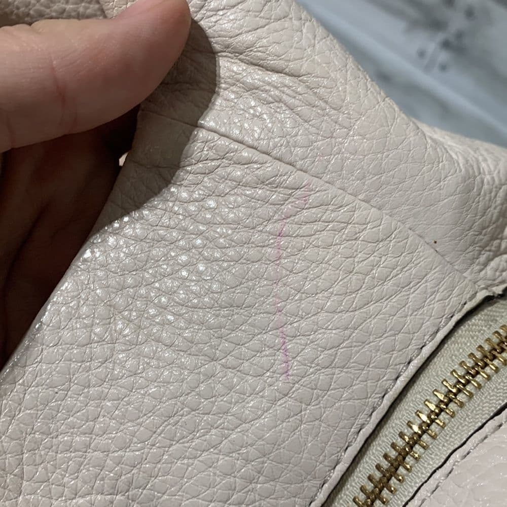 Coach‎ Madison Leather Phoebe Satchel Cream - Thumbnail 13