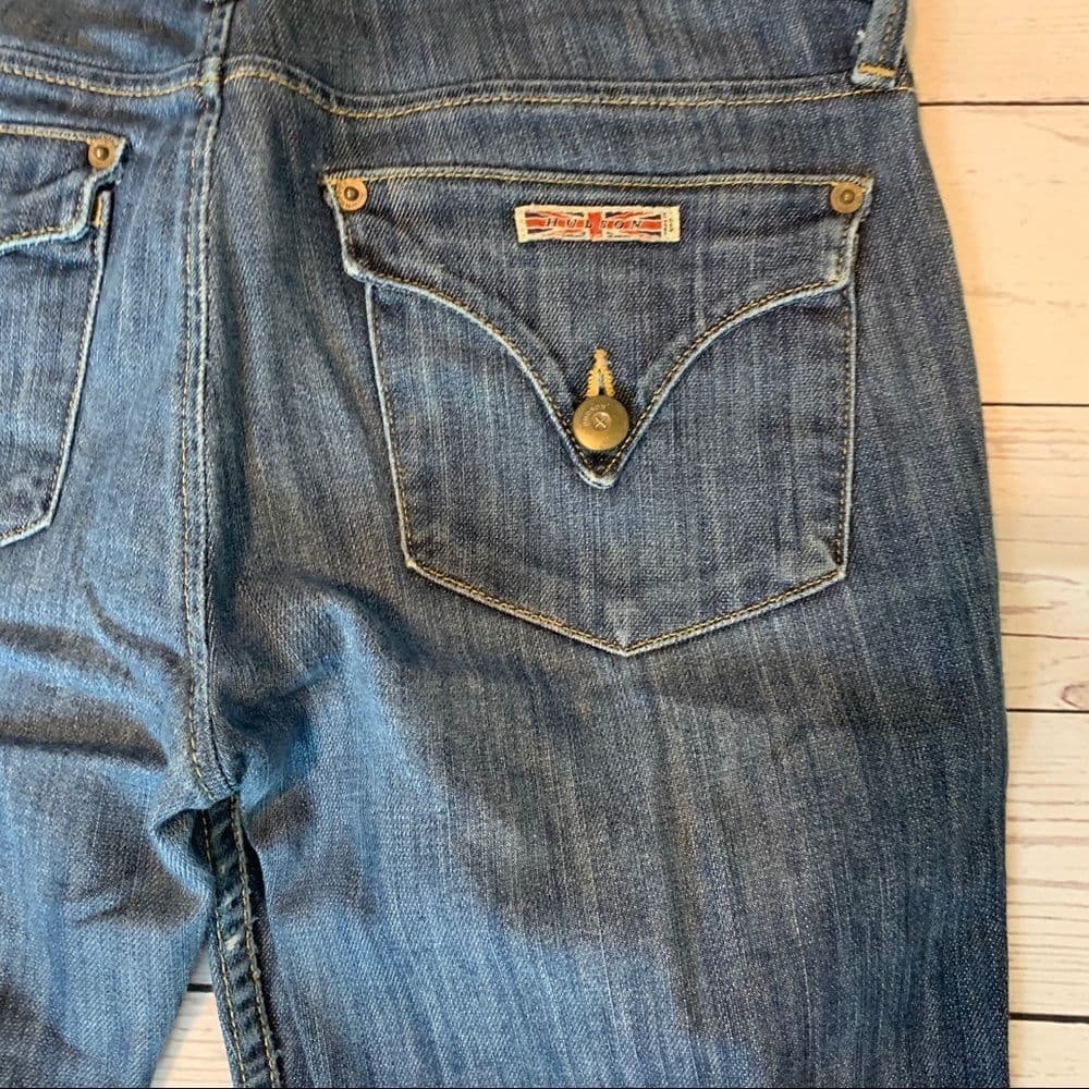 Hudson Jeans Capri Flap‎ Pocket Sz 27 - Thumbnail 5