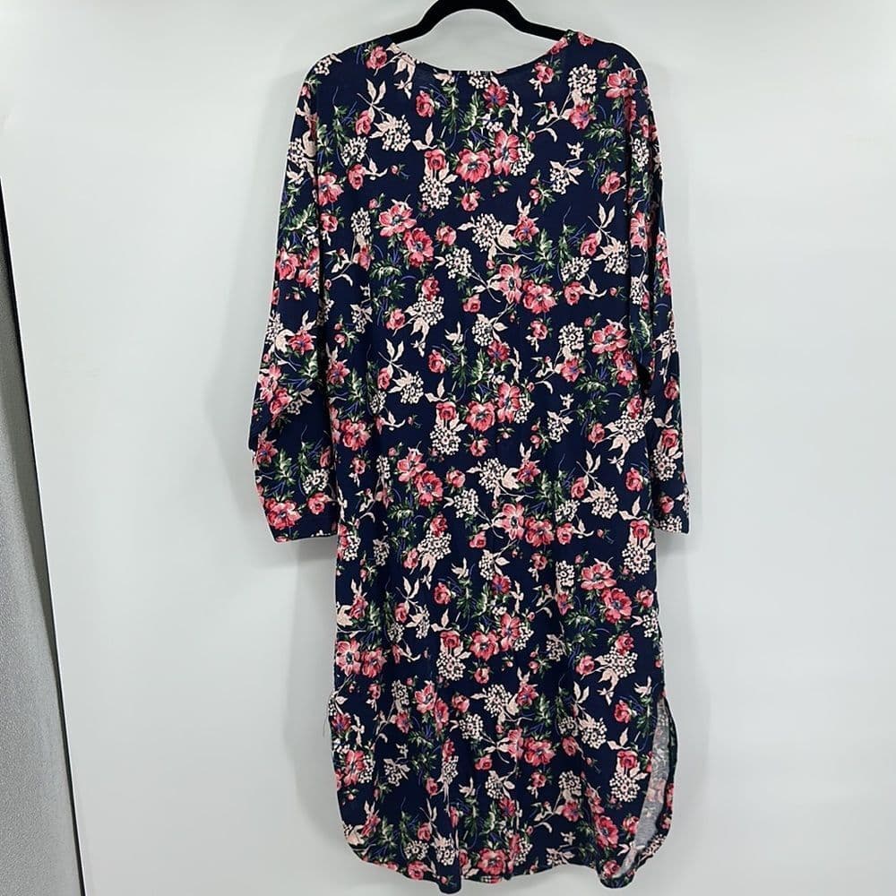 Victoria’s Secret Vintage‎ Long Sleeve Floral Night Gown Sz L NWT - Thumbnail 4