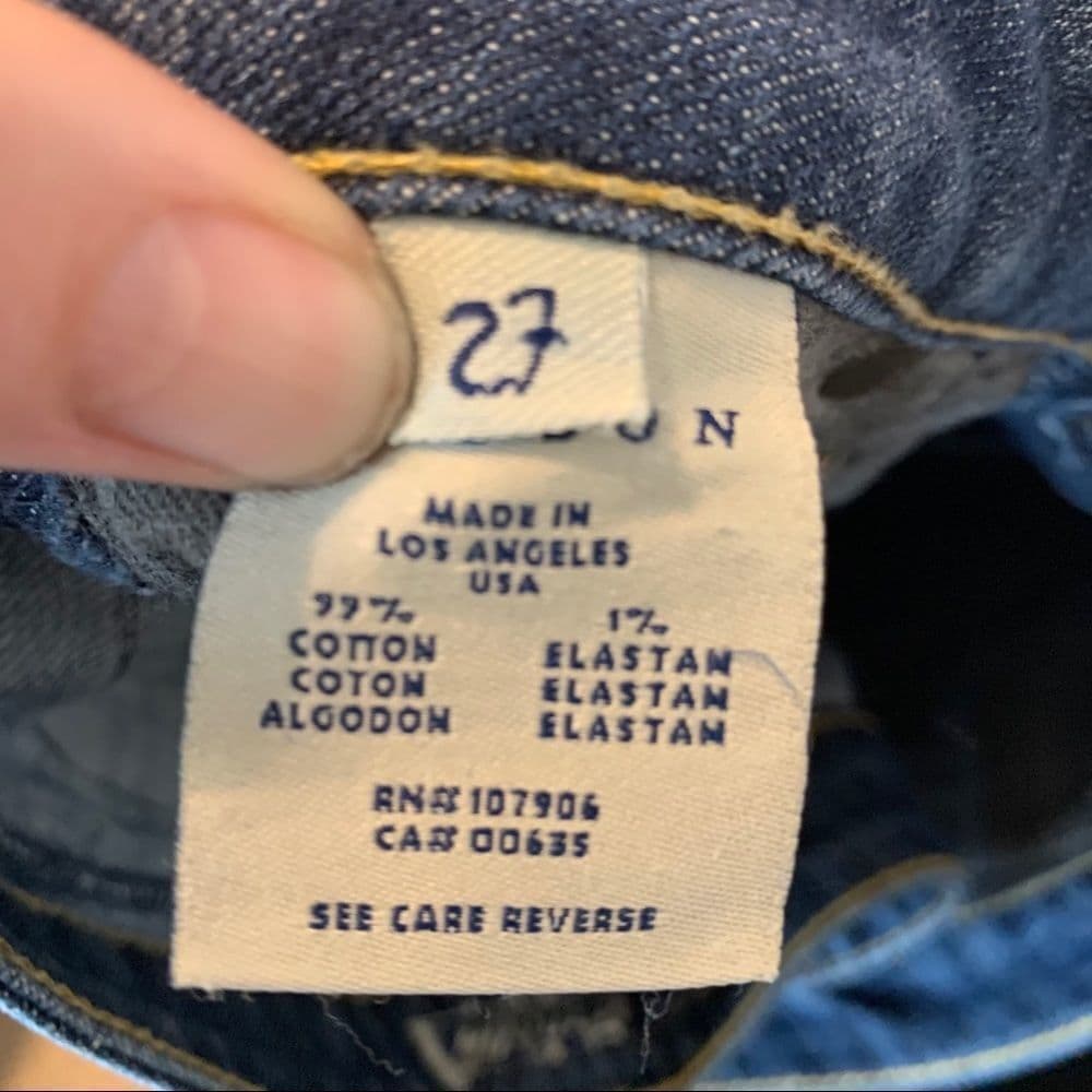 Hudson Jeans Capri Flap‎ Pocket Sz 27 - Thumbnail 8