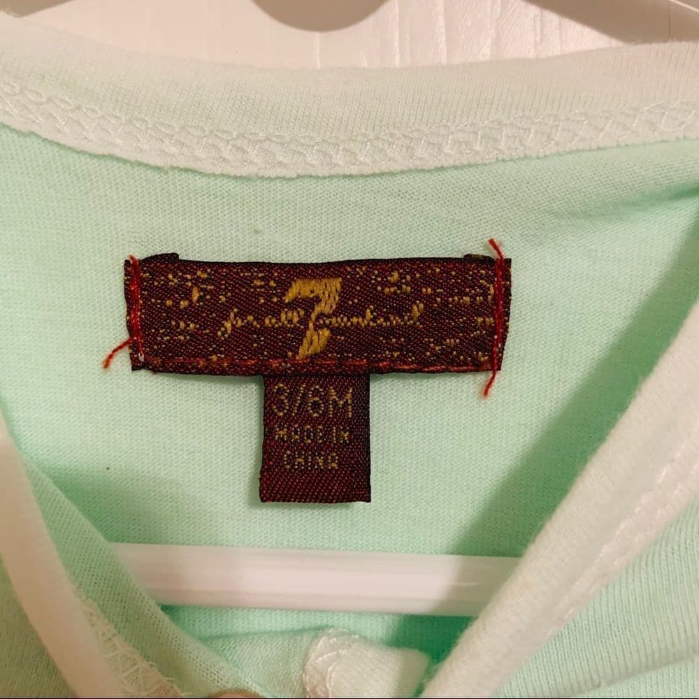 7‎ For All Mankind 3-6M Playsuit - Thumbnail 3