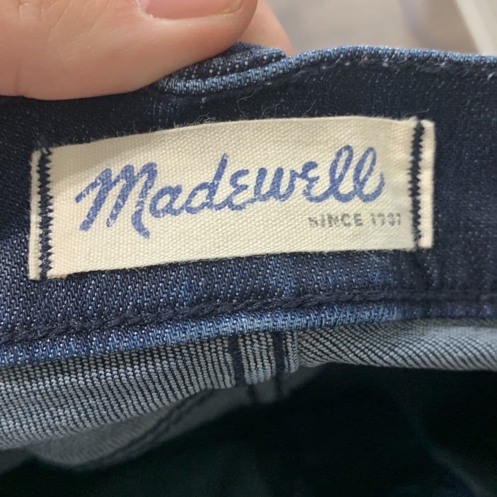 Madewell‎ Skinny Skinny Dark Was Sz 28 - Thumbnail 6