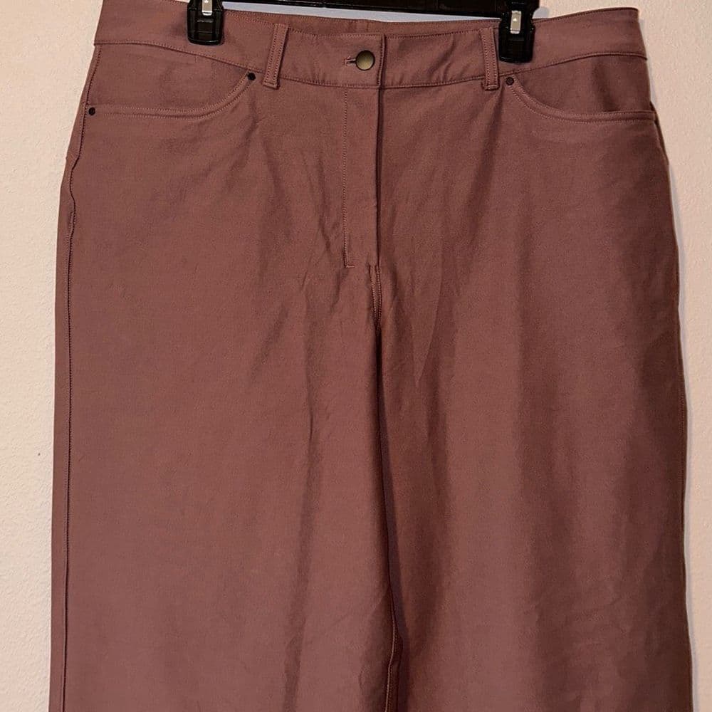 Lululemon City Sleek 5 Pocket High-Rise Wide-Leg Pant Full Length *Light Utilite - Thumbnail 2