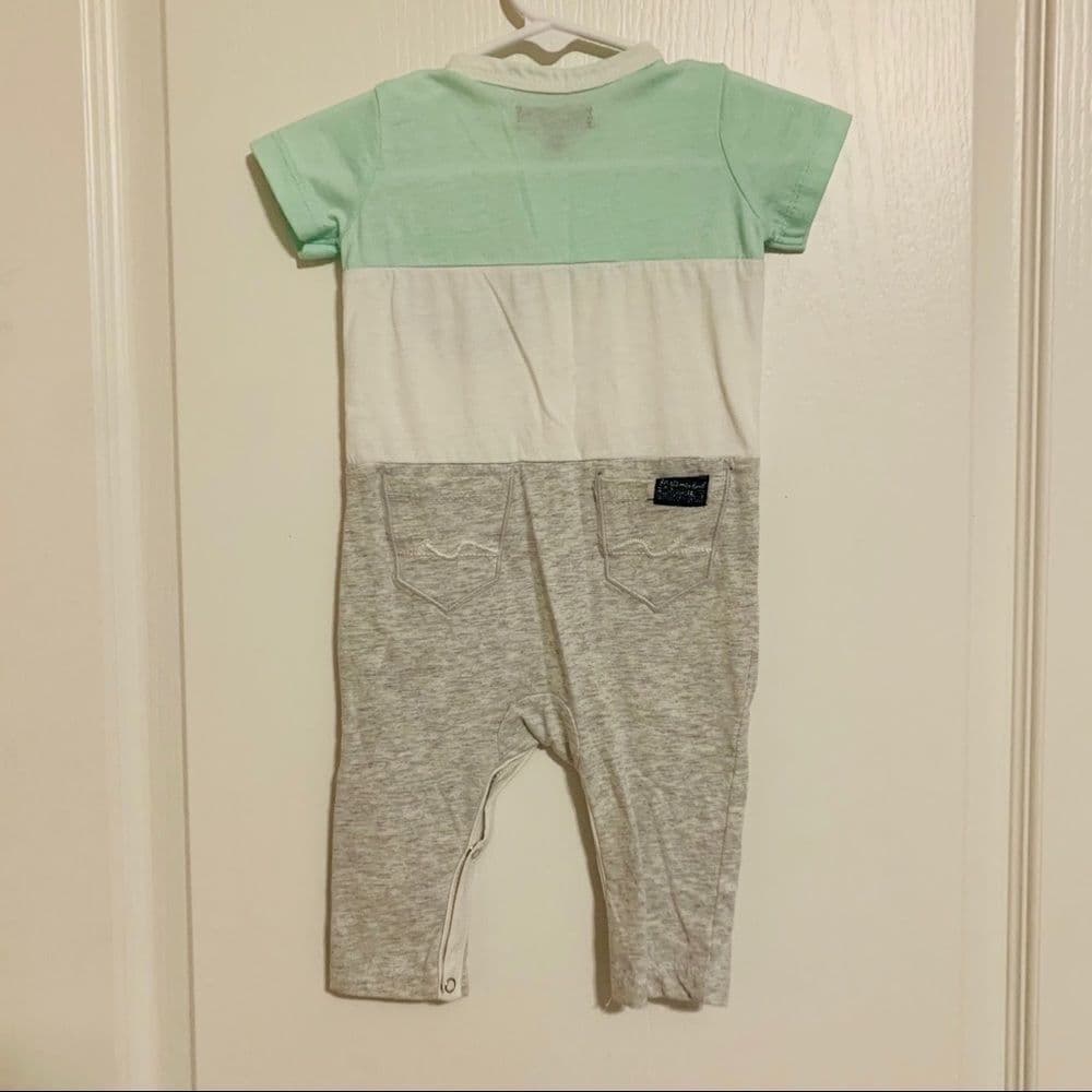 7‎ For All Mankind 3-6M Playsuit - Thumbnail 2
