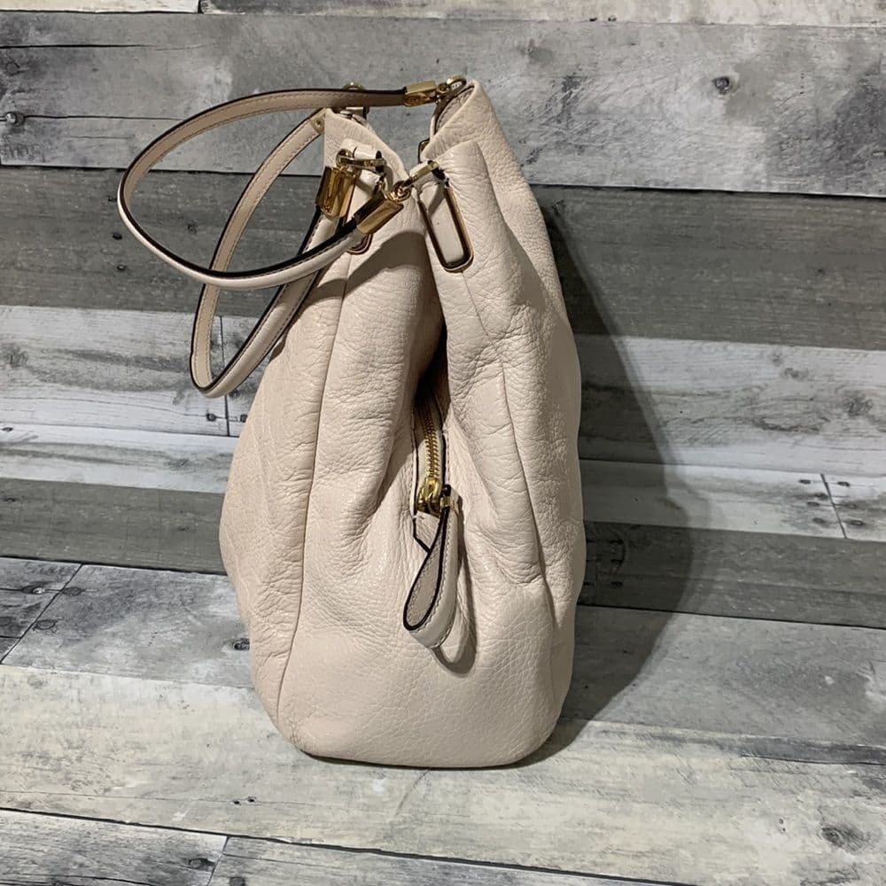 Coach‎ Madison Leather Phoebe Satchel Cream - Thumbnail 3