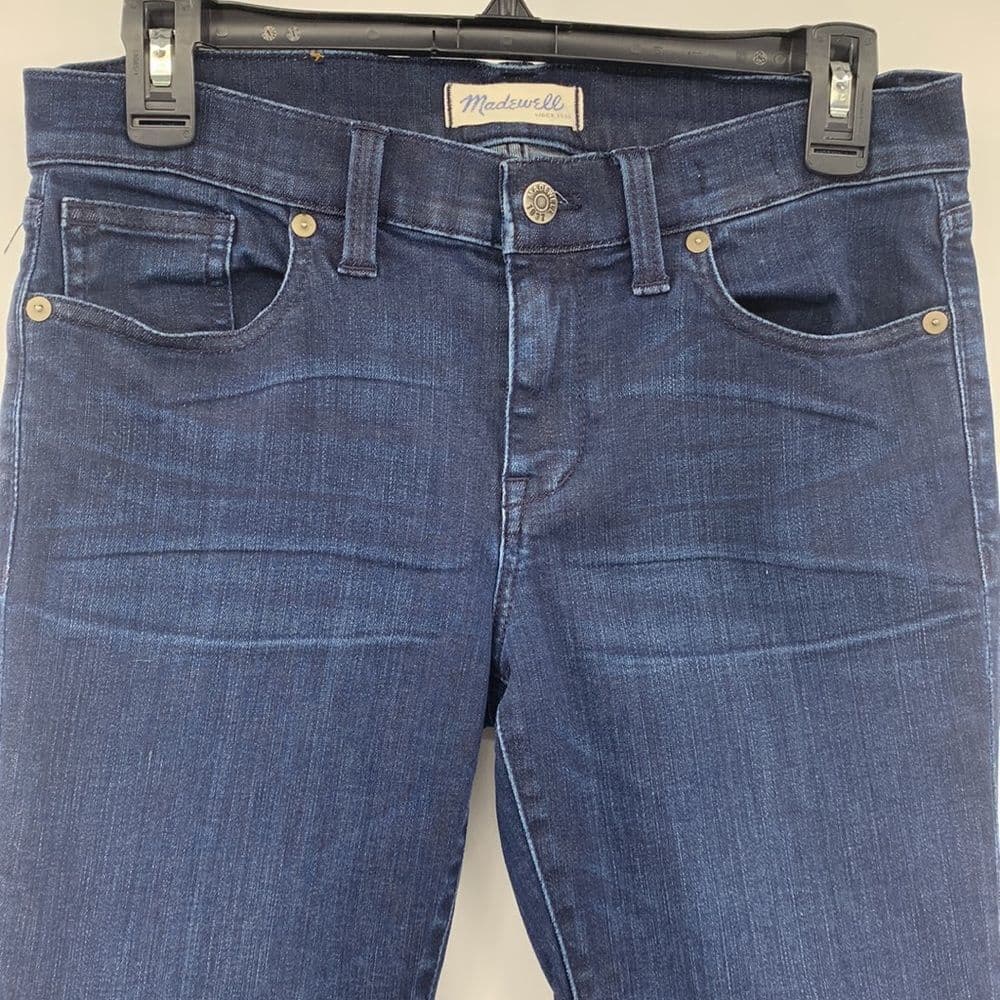 Madewell‎ Skinny Skinny Dark Was Sz 28 - Thumbnail 2