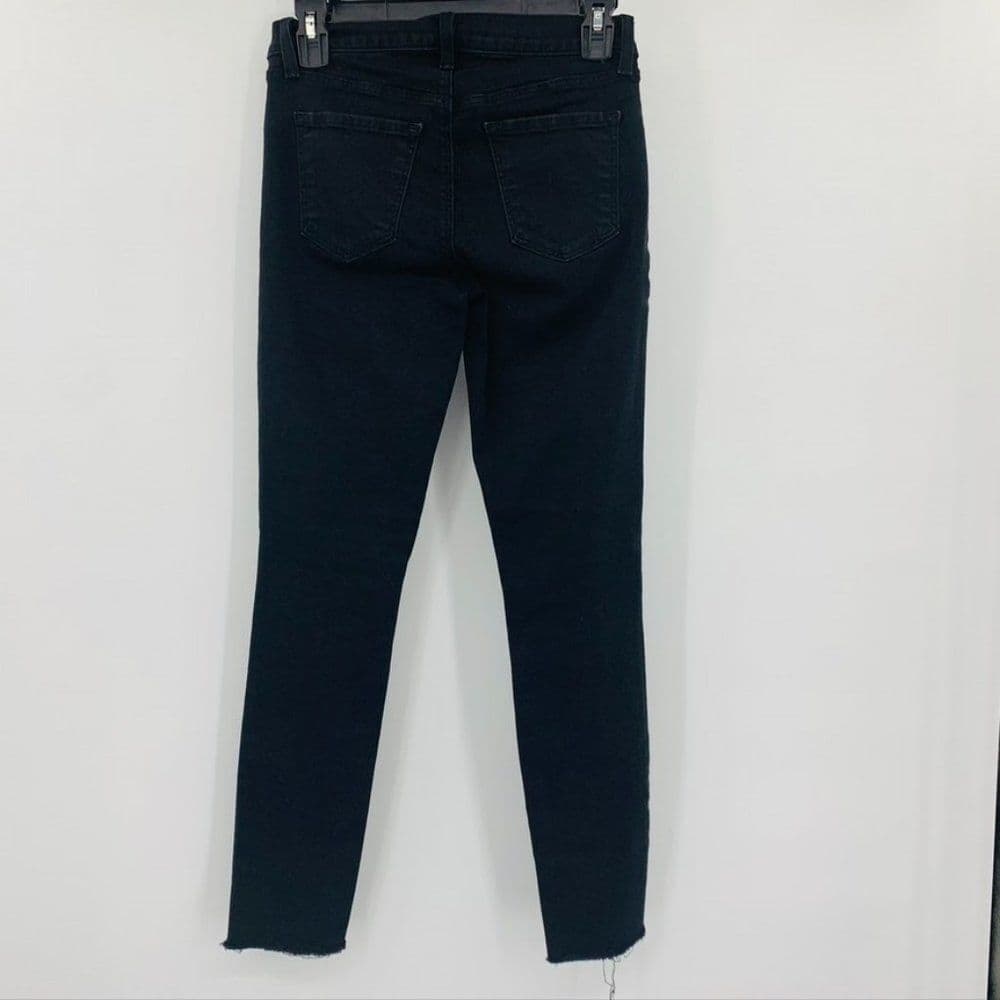 J Brand Mid Rise Crop Skinny‎ Distressed Sz 25 - Thumbnail 6