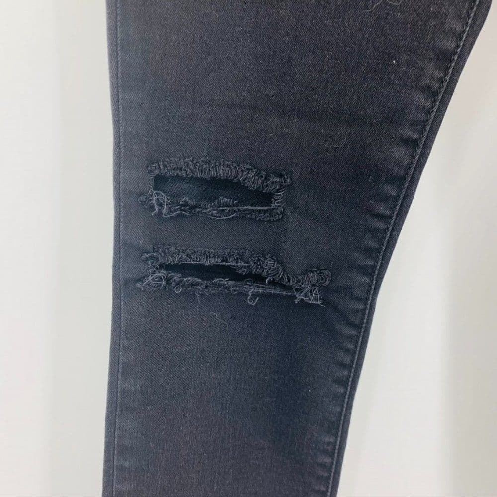 J Brand Mid Rise Crop Skinny‎ Distressed Sz 25 - Thumbnail 3